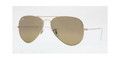 Ray Ban RB3025 Sunglasses 001/3K ARISTA CRYSTAL BRN MIRROR Slv