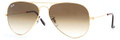 Ray Ban RB3025 Sunglasses 001/51 ARISTA CRYSTAL BRN Grad