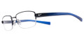 NIKE Eyeglasses 8072 491 Dark Blue Fade 49MM