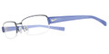 NIKE Eyeglasses 8073 410 Blue Matte Blue 53MM