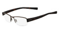 NIKE Eyeglasses 8081 220 Matte Dark Br 50MM