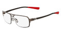 NIKE Eyeglasses 8105 001 Blk Chrome Red 54MM