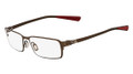 NIKE Eyeglasses 8106 242 Walnut Red 53MM
