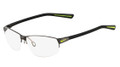 NIKE Eyeglasses 8111 075 Gunmtl Grn 59MM