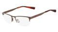 NIKE Eyeglasses 8203 063 Gunmtl Red 53MM