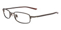 NIKE Eyeglasses NK 9159MAG-SET 242 Walnut 53MM