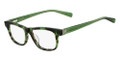 NIKE Eyeglasses 5519 316 Grn Tort 46MM