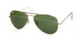 Ray Ban RB3025 Sunglasses W3280 ARISTA Grn