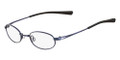 NIKE Eyeglasses 4675 424 Shiny New Blue/Blk 41MM