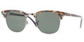 Ray Ban RB3016 Sunglasses 1069 TOP CAMO Grn ON BLUE