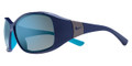 NIKE Sunglasses MINX EV0579 444 Royal Blue Turq Grey 59MM