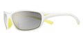 NIKE Sunglasses RABID EV0603 177 Wht Yellow Gray 63MM