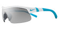 NIKE Sunglasses SHOW-X1 EV0617 147 Wht Turq Gray 59MM