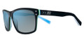 NIKE Sunglasses VINTAGE 80 EV0632 001 Blk Light Blue 58MM