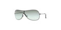 Ray Ban RB3211 Sunglasses 002/8E Blk Grn Grad