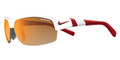 NIKE Sunglasses SHOW X2 EV0675 130 Wht Team Red Grey Orange 59MM