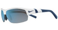 NIKE Sunglasses SHOW X2 EV0675 440 Team Royal Wht Grey Blue 59MM