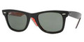 Ray Ban RB2140 Sunglasses 1016 Blk ON TEXT.RED GL