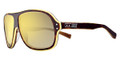 NIKE Sunglasses VINTAGE MDL. 99 EV0690 207 Tort Yellow 62MM