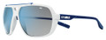 NIKE Sunglasses MDL. 200 EV0716 144 Wht Blue Gray 61MM