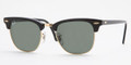 Ray Ban RB3016 Sunglasses W0365 EBONY ARISTA CRYSTAL Grn