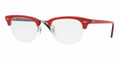 Ray Ban RX5201 Sunglasses 2378 RED Blk (4922)