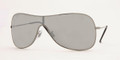 Ray Ban RB3211 Sunglasses 004/6G GRAY Slv MIRROW