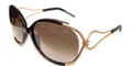 Roberto Cavalli NARCISO 524S Sunglasses 52F  HAVANA GOLD