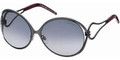 Roberto Cavalli ORCHIDEA 525S Sunglasses 08B  Gunmtl