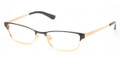 TORY BURCH Eyeglasses TY 1036 400 Blk Gold 49MM