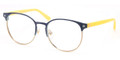 TORY BURCH Eyeglasses TY 1038 355 Navy Gold 50MM