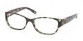 TORY BURCH Eyeglasses TY 2022 1074 Grn Tortise 51MM