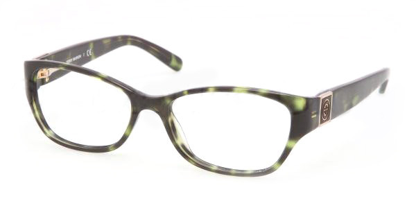TORY BURCH Eyeglasses TY 2022 1074 Grn Tortise 51MM - Elite Eyewear Studio