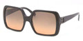 TORY BURCH Sunglasses TY 7058 501/95 Blk Grey Orange Fade 55MM