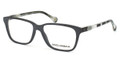 DG Eyeglasses DD 1238 2760 Matte Blk 54MM