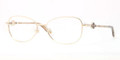 VERSACE Eyeglasses VE 1214 1252 Pale Gold 52MM