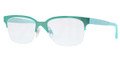 BURBERRY Eyeglasses BE 1253 1179 Turq 52MM