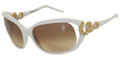 Roberto Cavalli TESPI 380S Sunglasses 483  Wht AMBER