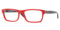 BURBERRY Eyeglasses BE 2138 3393 Top Transp Red 53MM