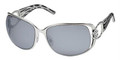 Roberto Cavalli CRISOCOLLA 457S Sunglasses 18C  RHODIUM