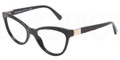 Dolce & Gabbana Eyeglasses DG 3169 501 Blk 51MM