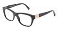 Dolce & Gabbana Eyeglasses DG 3171 501 Blk 52MM