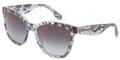 Dolce & Gabbana Sunglasses DG 4190 19018G Blk Lace 54MM
