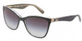 Dolce & Gabbana Sunglasses DG 4193 27378G Top Blk Glitter Gold 56MM