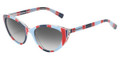 Dolce & Gabbana Sunglasses DG 4202 27198G Stripes Azure Red Blue 50MM