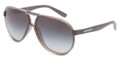 Dolce & Gabbana Sunglasses DG 6078 26438G Gray Transp 61MM