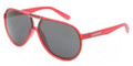 Dolce & Gabbana Sunglasses DG 6078 264487 Red Transp 61MM