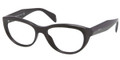PRADA Eyeglasses PR 01QV 1AB1O1 Blk 52MM