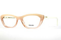 PRADA Eyeglasses PR 03QV QFK1O1 Ivory Grad Pink 54MM