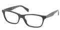 PRADA Eyeglasses PR 14PV 1AB1O1 Gloss Blk 53MM